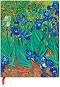  Paperblanks Van Goghs Irises - 18 x 23 cm   Van Goghs Irises - 