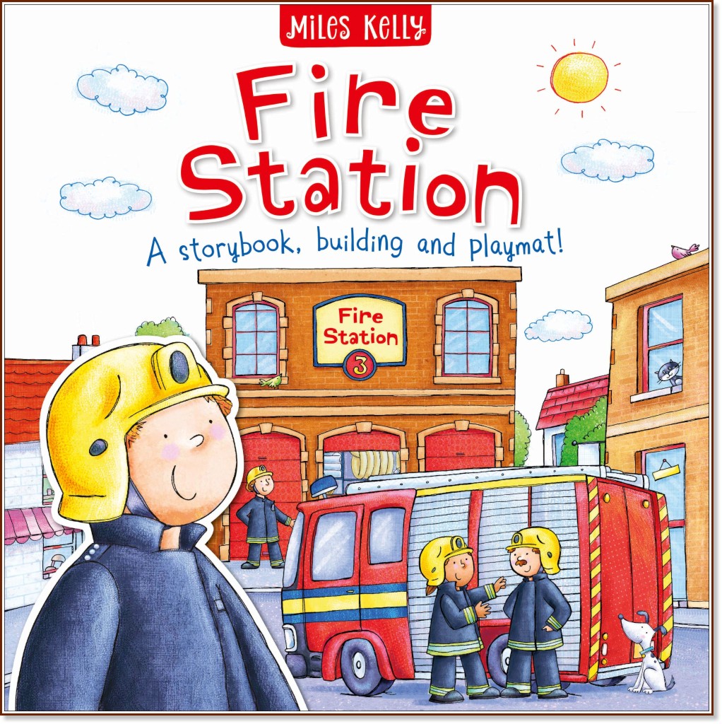 Mini Convertible Playbook - Fire Station - Claire Philip -  