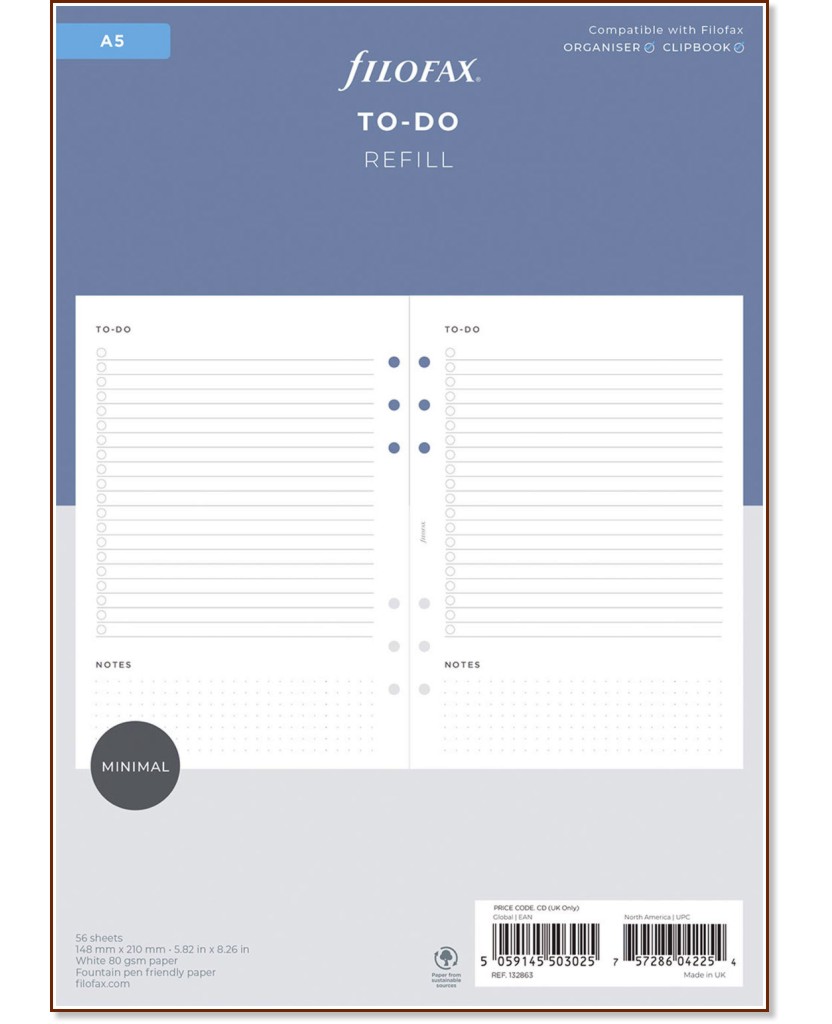    Filofax - To Do -  5  56   - 