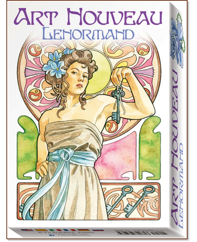 Art Nouveau Lenormand Oracle - Lunaea Weatherstone - 