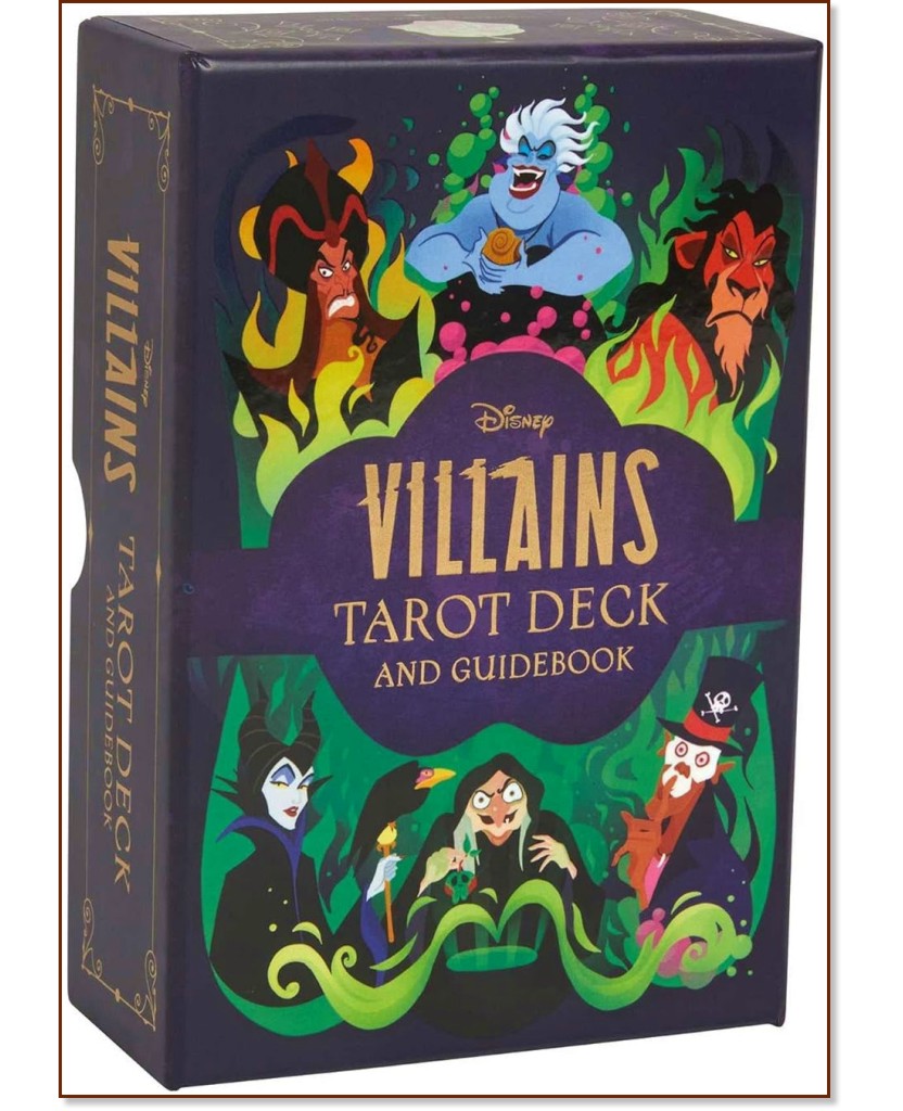 Disney Villains Tarot Deck and Guidebook - Minerva Siegel -  