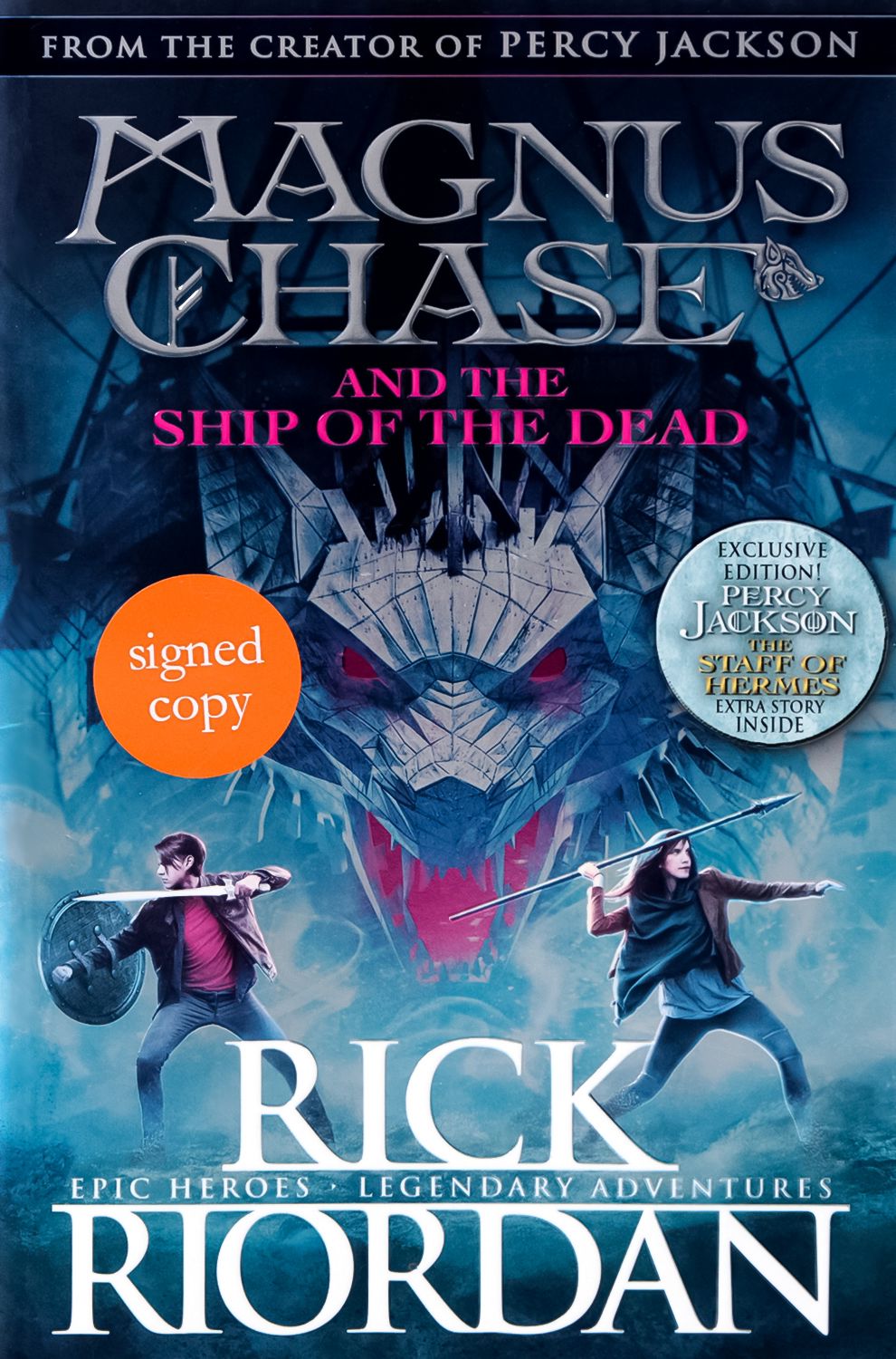 Magnus Chase And The Gods Of Asgard Book 3 Ship Of The Dead книга