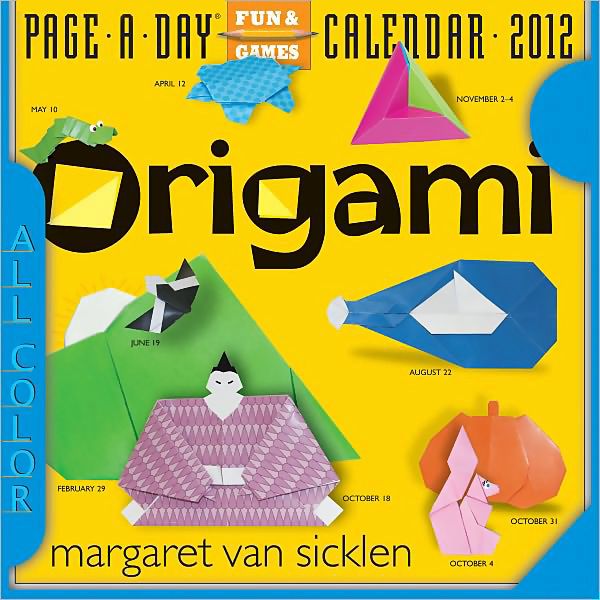 Origami PageADay Calendar 2012 календар store.bg