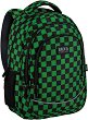 Ученическа раница BackUp - От серията Checkerboard Green - раница