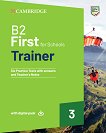 Cambridge First for Schools Trainer 3 - ниво B2 - помагало