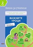Важните уроци. Книга за учителя за часа на класа за 2. клас - помагало