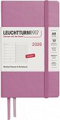     Leuchtturm1917 Weekly Planner & Notebook Pocket 2026 - A6,   - 