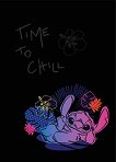 ���������� �������� Stitch Black Time to Chill : ������ A4 � ������ ������ - 60 ����� �� ���� ���� � ���� - ��������