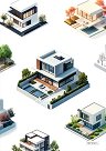 Тетрадка за техническо чертане - Формат A4 с 40 листа, с изометрична мрежа - тетрадка