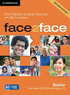 face2face - Starter (A1): CD-ROM   + CD   :      - Second Edition - Chris Redston, Gillie Cunningham, Sarah Ackroyd - 