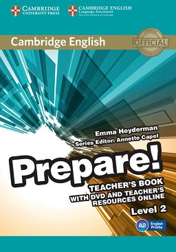 Prepare! -  2 (A2):          + DVD : First Edition - Emma Heyderman, Annette Capel -   