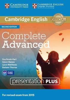 Complete - Advanced (C1): Presentation Plus - DVD :      - Second Edition - Guy Brook-Hart, Simon Haines, Laura Matthews, Barbara Thomas - 