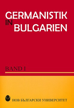 Germanistik in Bulgarien - band 1 - 