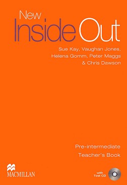 New Inside Out - Pre-intermediate:    + Test CD :      - Sue Kay, Vaughan Jones, Helena Gomm, Peter Maggs, Chris Dawson - 