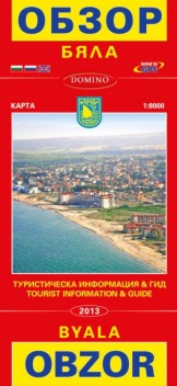      : Map of Obzor and Byala -  1:10 000 - 