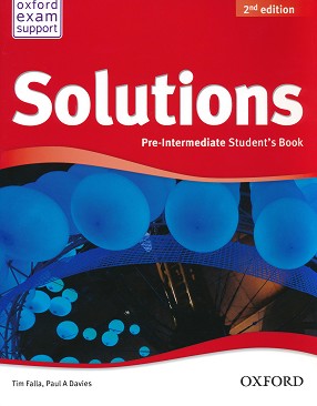 Solutions - Pre-Intermediate:     : Second Edition - Tim Falla, Paul A. Davies - 