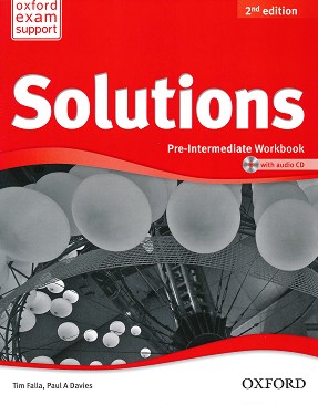 Solutions - Pre-Intermediate:      + CD : Second Edition - Tim Falla, Paul A. Davies -  