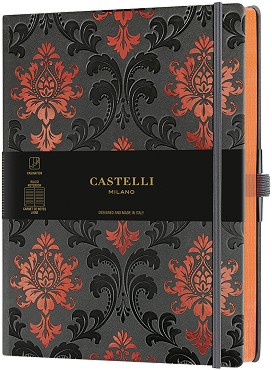     Castelli Baroque Copper - 19 x 25 cm   Copper and Gold - 