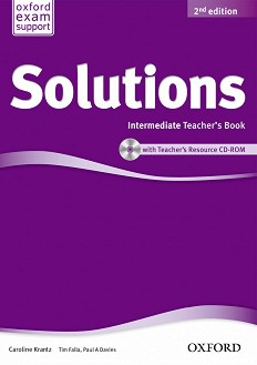 Solutions - Intermediate:       + CD-ROM : Second Edition - Caroline Krantz, Tim Falla, Paul A. Davies -   