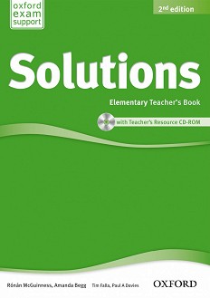 Solutions - Elementary:       + CD-ROM : Second Edition - Tim Falla, Paul A. Davies, Amanda Begg, Ronan McGuinness -   