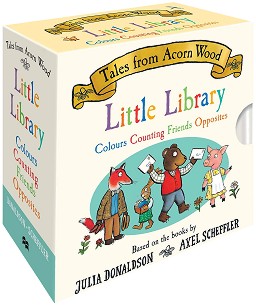 Little Library: Tales from Acorn Wood - 4 Books - Julia Donaldson, Axel Scheffler -  