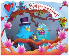  3D  - Happy Wedding - 