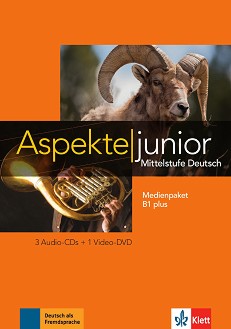 Aspekte junior -  B1 plus: 3 CD + DVD - Ute Koithan, Helen Schmitz, Tanja Sieber, Ralf Sonntag - 