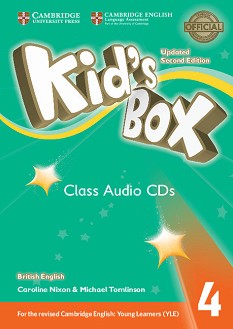 Kid's Box -  4: 3 CD      : Updated Second Edition - Caroline Nixon, Michael Tomlinson - 