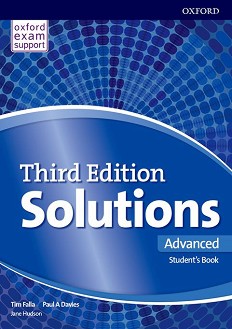 Solutions - Advanced:     : Third Edition - Tim Falla, Paul A. Davies, Jane Hudson - 