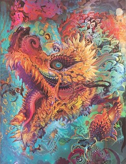  Paperblanks Humming Dragon - 18 x 23 cm - 