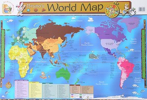 Bruno's World Map:       - 