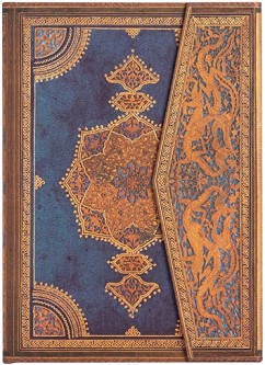  Paperblanks Safavid Indigo - 13 x 18 cm   Safavid Binding Art - 