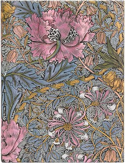  Paperblanks Pink Honeysuckle - 18 x 23 cm   William Morris - 