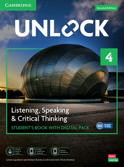 Unlock -  4 (B2):     : Second Edition - Lewis Lansford, Robyn Brinks Lockwood, Chris Sowton, Jessica Williams, Christina Cavage - 