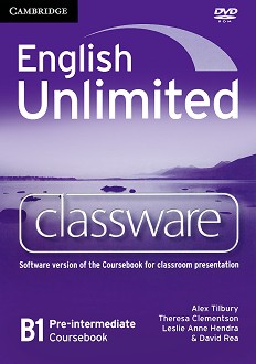 English Unlimited - Pre-intermediate (B1): DVD-ROM         - Alex Tilbury, Theresa Clementson, Leslie Anne Hendra, David Rea - 