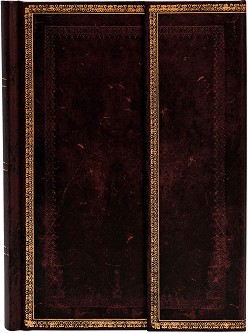  Paperblanks Black Moroocan - 13 x 18 cm   Old Leather - 