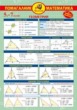 Помагалник по математика 5. - 7. клас. Дипляна - store.bg