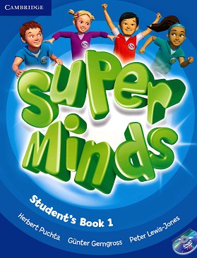 Super Minds -  1 (Pre - A1):     + DVD-ROM - Herbert Puchta, Gunter Gerngross, Peter Lewis-Jones - 