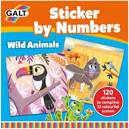 Galt:   -    : Wild Animals - sticker book -  