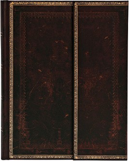  Paperblanks Black Moroocan - 18 x 23 cm   Old Leather - 