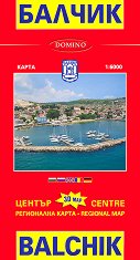   ,    Map of Balchik, Albena and Kranevo - 